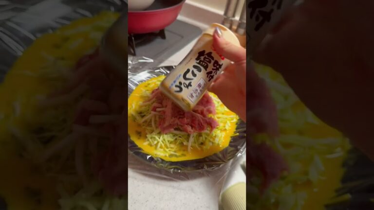 糖尿病の私が作る激うま時短レシピ　#shorts #dietfood