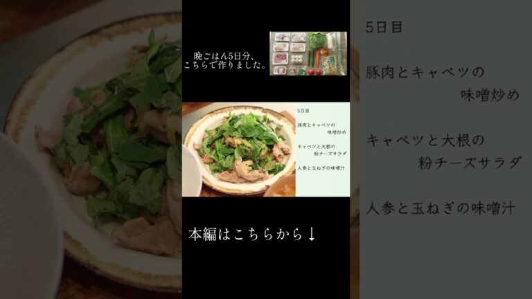 【薬味がけ鶏むね肉の塩麹焼と焼いた鶏肉の出汁卵とじスープ】40代夫婦2人の野菜たっぷりな晩ごはん #shorts