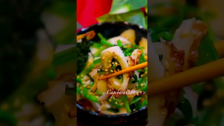 ほうれん草とちくわの白旨和え