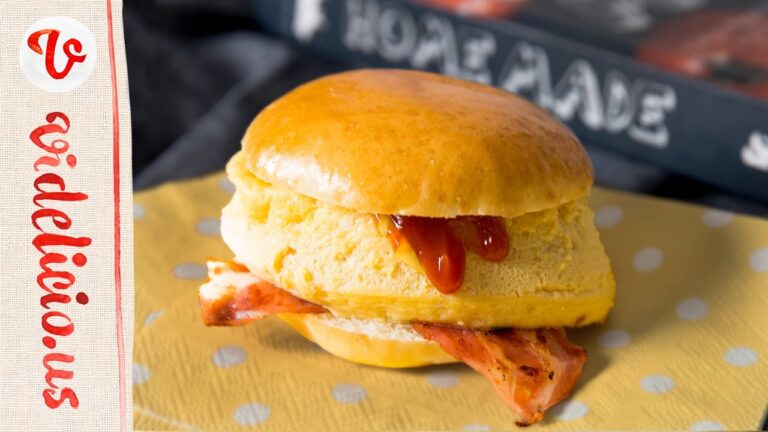 ミニココットでつくる！分厚い卵焼きサンド｜How to make Fried Egg Sandwich