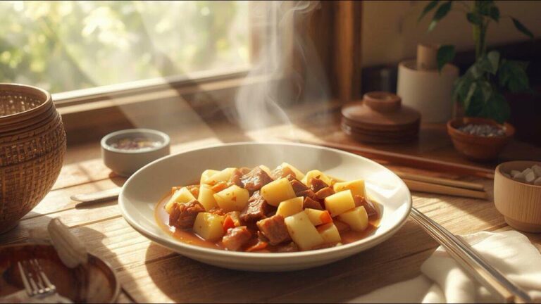 【AI 音楽】肉じゃがの匂い｜オリジナル曲＋簡単レシピ