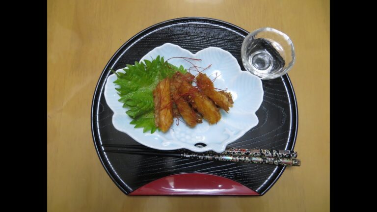 韓国風干しタラ 　Bacalhao seco de modo Koreano