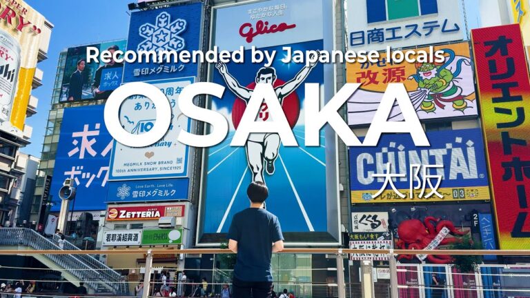 Osaka 3 Days Travel Guide 🇯🇵 | Recommended by Japanese Locals | 大阪2泊3日旅 | Japan Travel Vlog