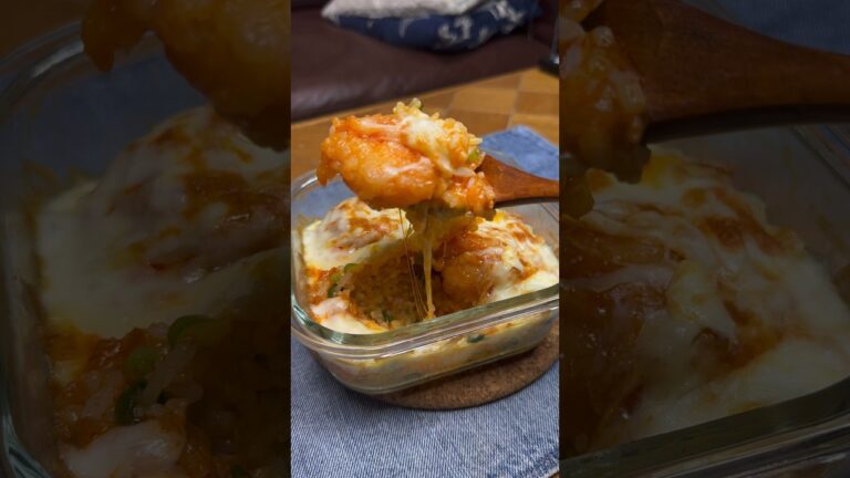 セブンイレブンの金のエビチリで作るチャーハン