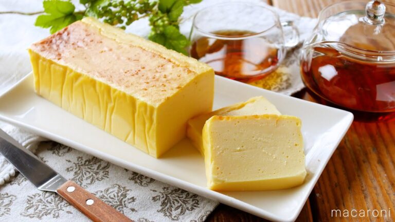 【さつまいものチーズテリーヌ】秋の味覚堪能♪しっとりとしたやさしい甘さ！