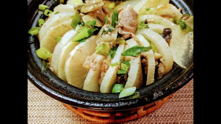 「大根と豚肉のミルフィーユ鍋」作ってみた