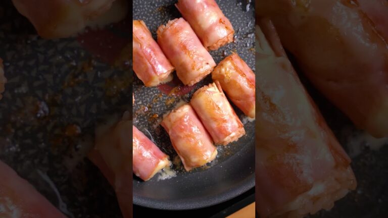 意外にも相性ぴったり？！ベーコンチーズおにぎり🍙