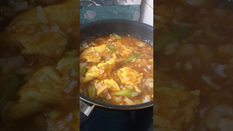 きのう何食べた？の卵とアスパラ入りエビチリを再現 #shorts #再現レシピ #簡単レシピ #漫画飯 #cooking