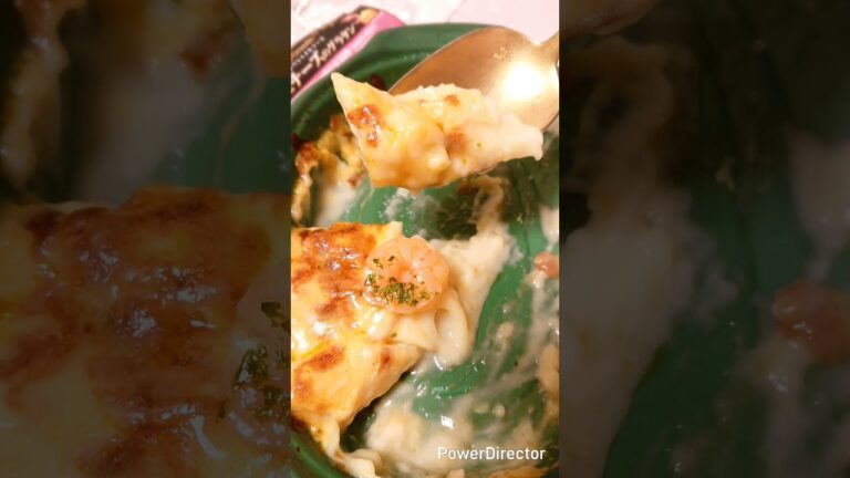 【洋食】🧀海老とチーズのマカロニグラタン #food #cheese