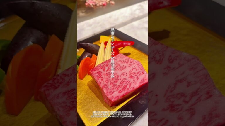 【銀座ディナー】最高級黒毛和牛や鮑の鉄板焼きコースが破格のお値段！記念日におすすめ！