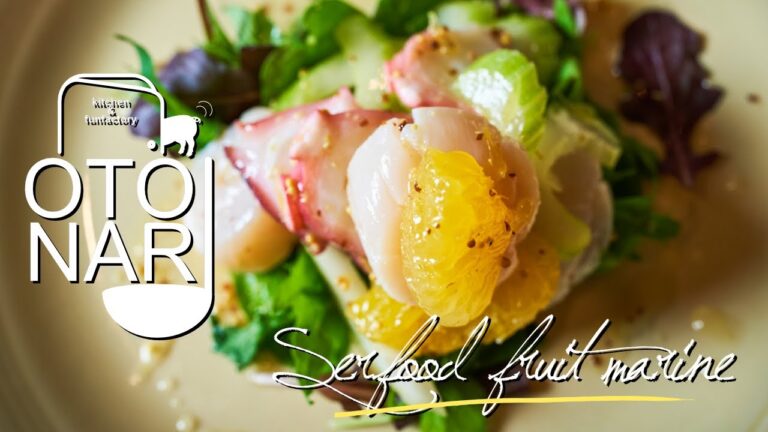 #09 夏の暑い日に、魚介のフルーツサラダ