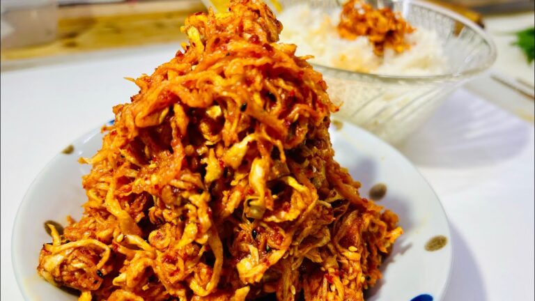 (14-5)切り干し大根キムチ(무우 말랭이 ) #cooking #韓国料理 #キムチ #切り干し大根