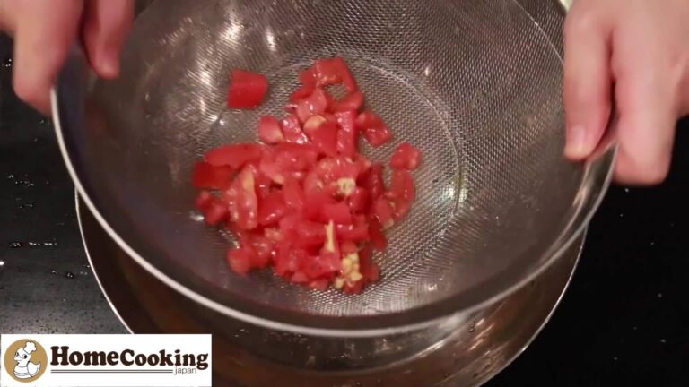 トマトマリネのブルスケッタのレシピ動画