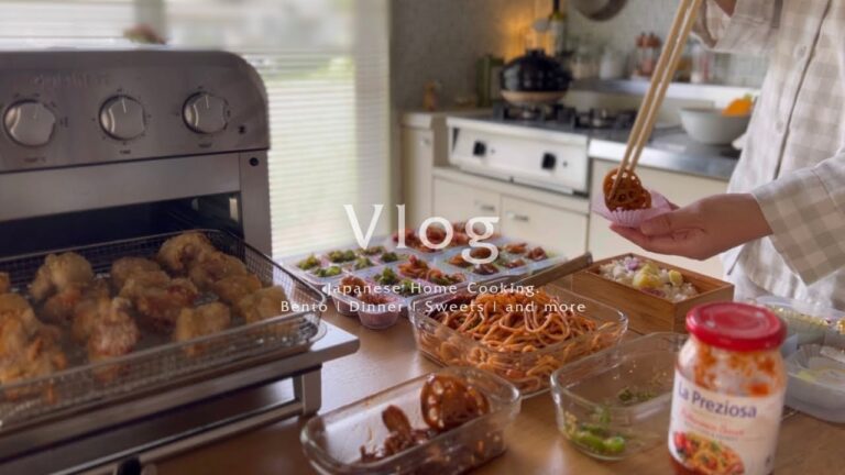 No-Fry Karaage Bento｜No-Knead Focaccia｜Shkmeruli & Sweet Potato Brûlée｜Relaxing Sento