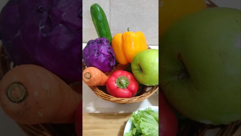 Green Salad With Olive & Green Apple #shorts  #youtubeshorts #shortsfeed #homemade #olive#weightloss