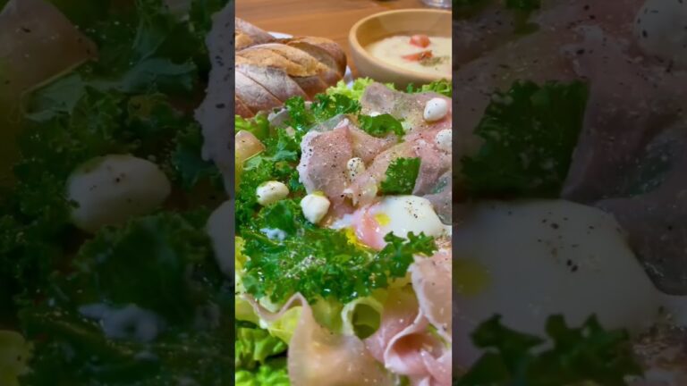 #おうちごはん #クリームシチュー #フランスパン #生ハム #サラダ #蒼木めいの料理 #salad #bucket #chowder