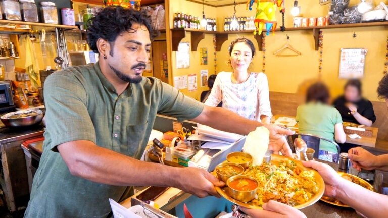 広島）日本人妻と結婚！ガツ盛りカレーに米おかわり無料サービスが激アツの常連殺到インド料理が最高だった。。