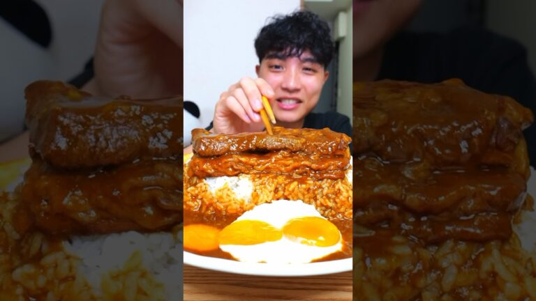 噛む力が弱り牛バラ肉が崩れる角煮カレー