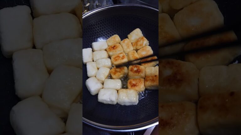 【料理】100%ハマること間違いなし、豆腐の唐揚げ海苔塩バター味。#簡単料理 #shorts_ #shorts
