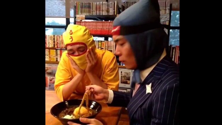 サラ忍まんがルウ王子の宮崎カレーうどんを食べルウ！