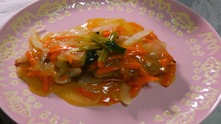 【和食評価4.5】の魚フライの和風あんかけが美味しい過ぎたマジで作って食べて！！🤤🤤