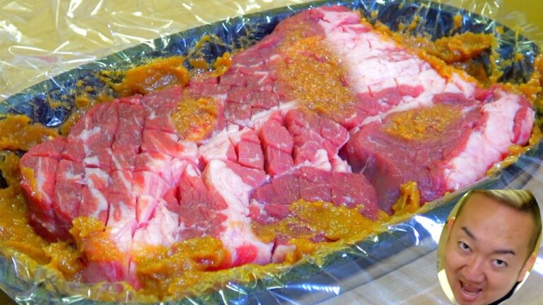 味噌に漬けるだけで安いステーキが本場名店の美味さ！