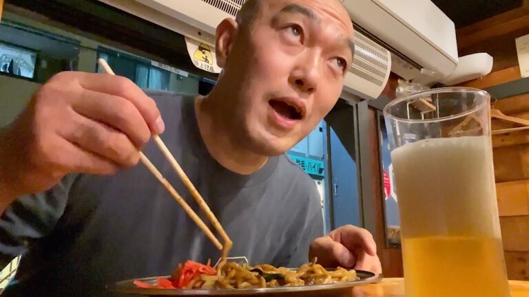 これはうまいわ！生ビールに合う焼きそば発見する男『飯テロ』ラーメンは休みます