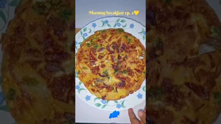 Spanish omelette #shorts #ytshorts #omelette