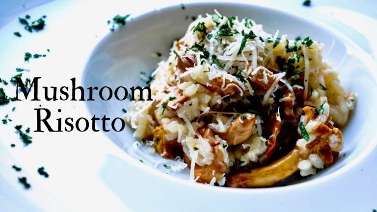 Risotto ai funghi recipe (Wild Mushroom Risotto )きのこのリゾットの作り方
