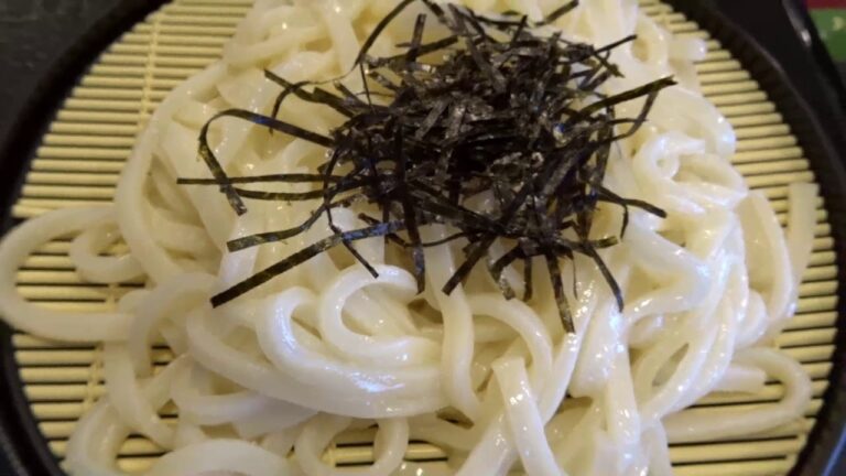 なか卯　金胡麻たれざるうどん　550円