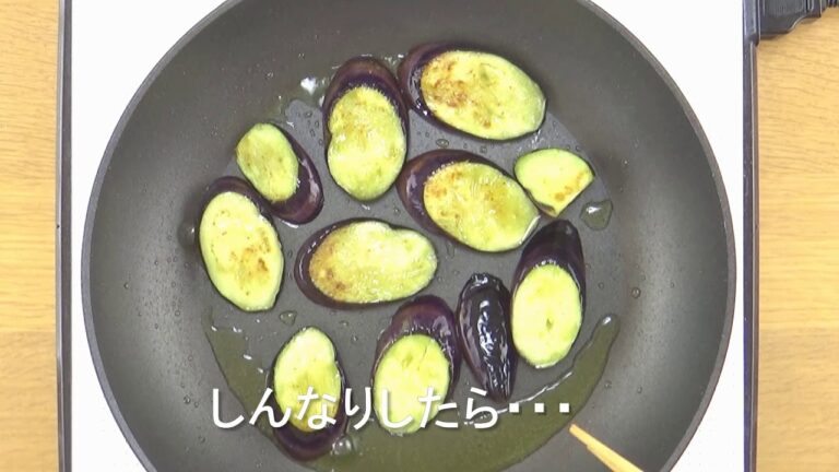 豚肉とナスのトマトソースパスタ