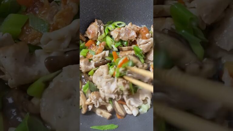 【お弁当のおかず】椎茸豚肉炒め.甘い卵焼き.プチトマト#shorts