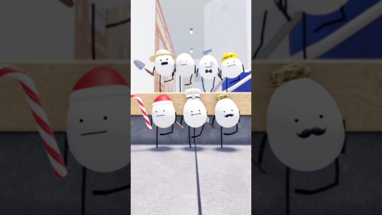 たまごたち３🥚🎉🎉 #shorts #dance #roblox #ひみつのおるすばん #ロブロックス