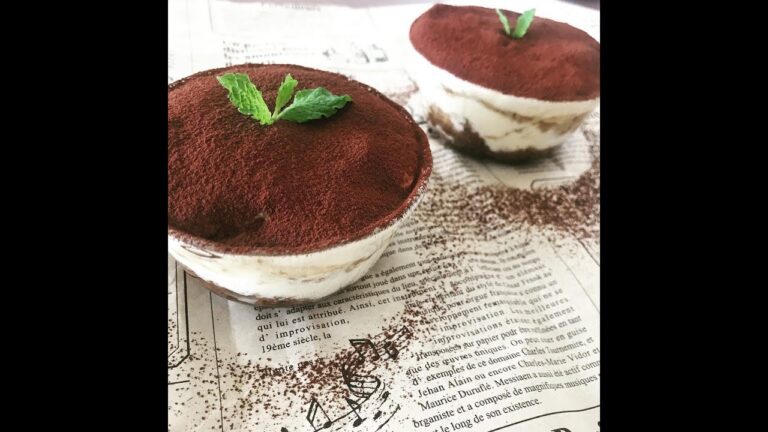 【ダイジェスト】砂糖不使用で作る！本格ティラミスグルテンフリー・乳製品不使用