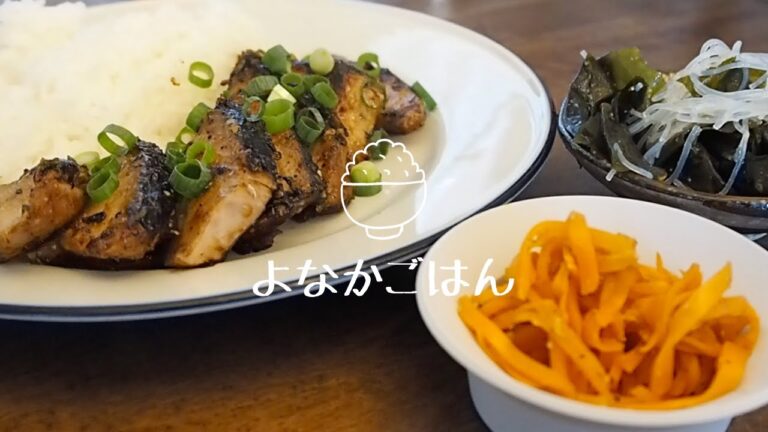 #03【夫婦と赤ちゃん3人暮らし】妊婦でも食べられるお刺身？鰹のたたき焼き