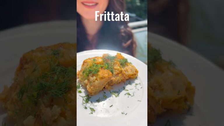 Sehr leckere Frittata 💯🥰😍 #shorts
