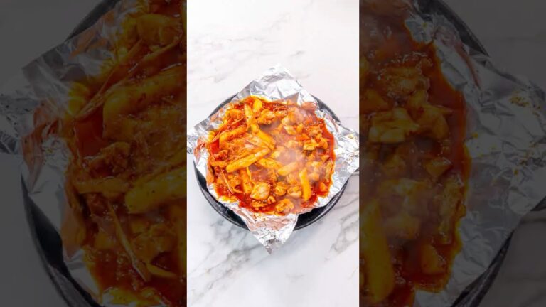 タッカルビトッポギ｜#韓国料理 #料理動画 #レシピ動画