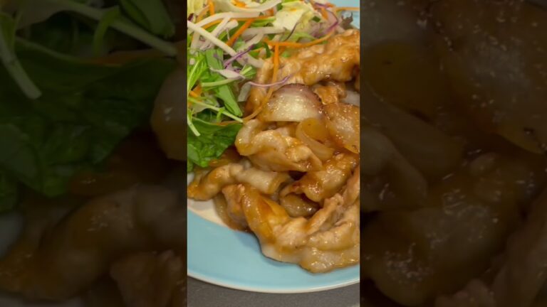 タモリさん風生姜焼きです🤤