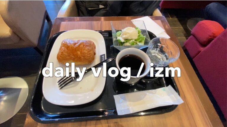 【30代女子】朝カフェしたり、オートミールクッキー作ったり　日常vlog