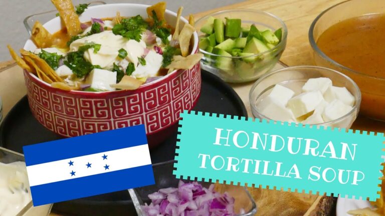 Honduran Tortilla Soup - La Cooquette