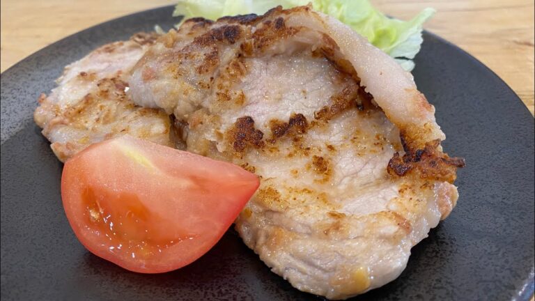 【無敵】厚切り豚ロース梅塩麹焼きを紹介します！