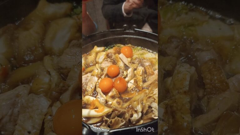 10月8日は「鶏すきやきの日」幻の地鶏「天草大王」の親子丼 キンカン #japanesefood #すき焼き