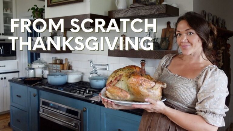 Thanksgiving Meal for a Large Family