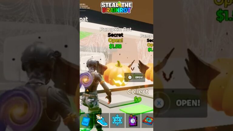 パンプキンロット連続開封！ハロウィンイベントでまさかのシークレットが！👀✨ #Shorts #フォートナイト #fortnite #brainrot