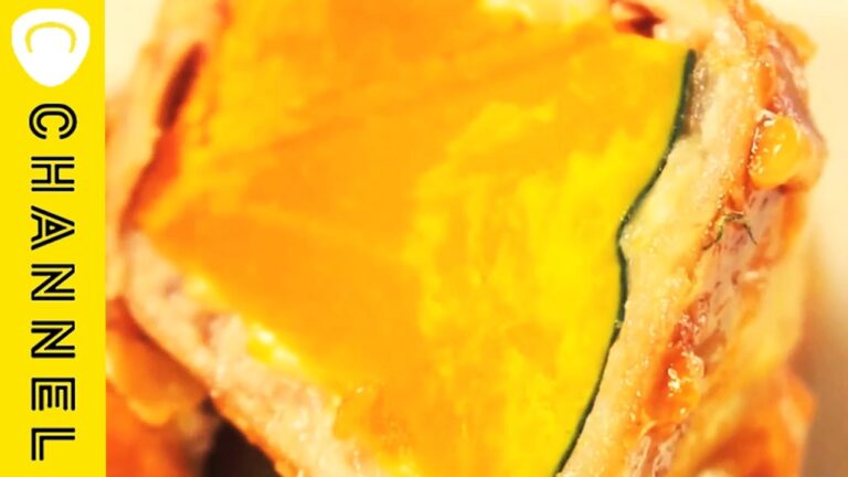 かぼちゃのコロコロ豚バラチーズ焼き | Pumpkin Pork Cheese