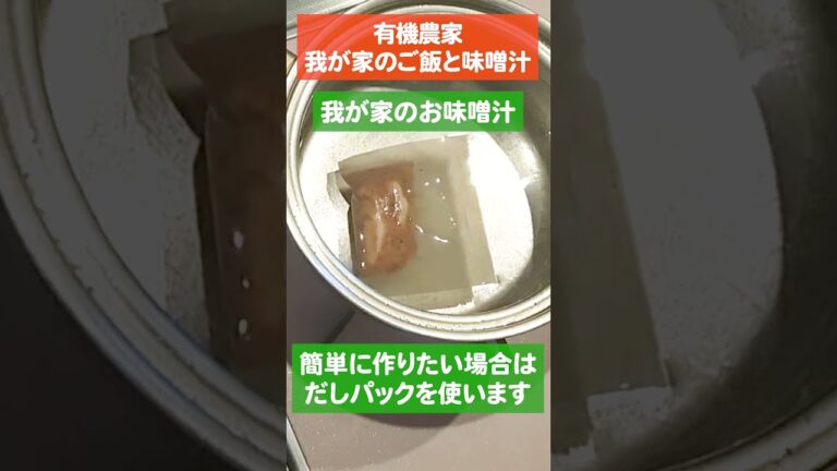【プロ料理家が教える】超基本のごはんとお味噌汁の作り方 #shorts