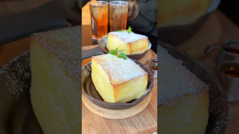 シンプルだけどおいしい極厚フレンチトーストが名物の隠れ家カフェ🍞 #東京グルメ