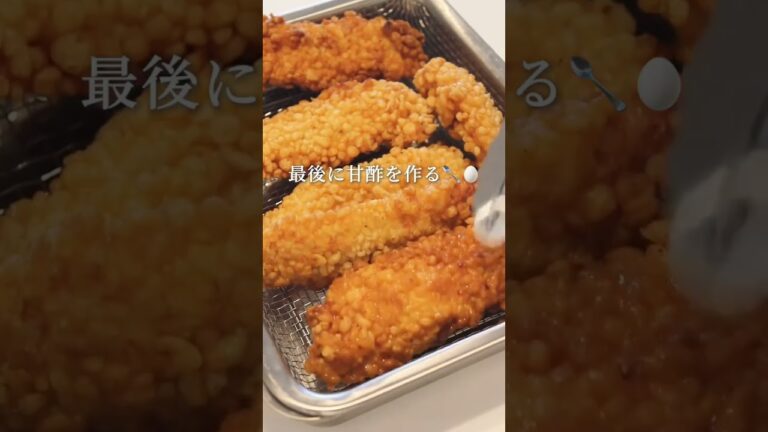 _ ザクザク衣がクセになる。 _ ささみ南蛮  天かすつけて揚げてるけど 全然重くないし、むしろ美味すぎてぺろり  1人前190円（3人前で計...