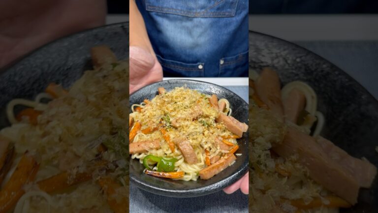 15分で沖縄を感じるソーメンチャンプルー
