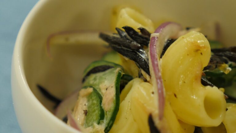 ピリッと香る ゆずこしょうマカロニサラダ